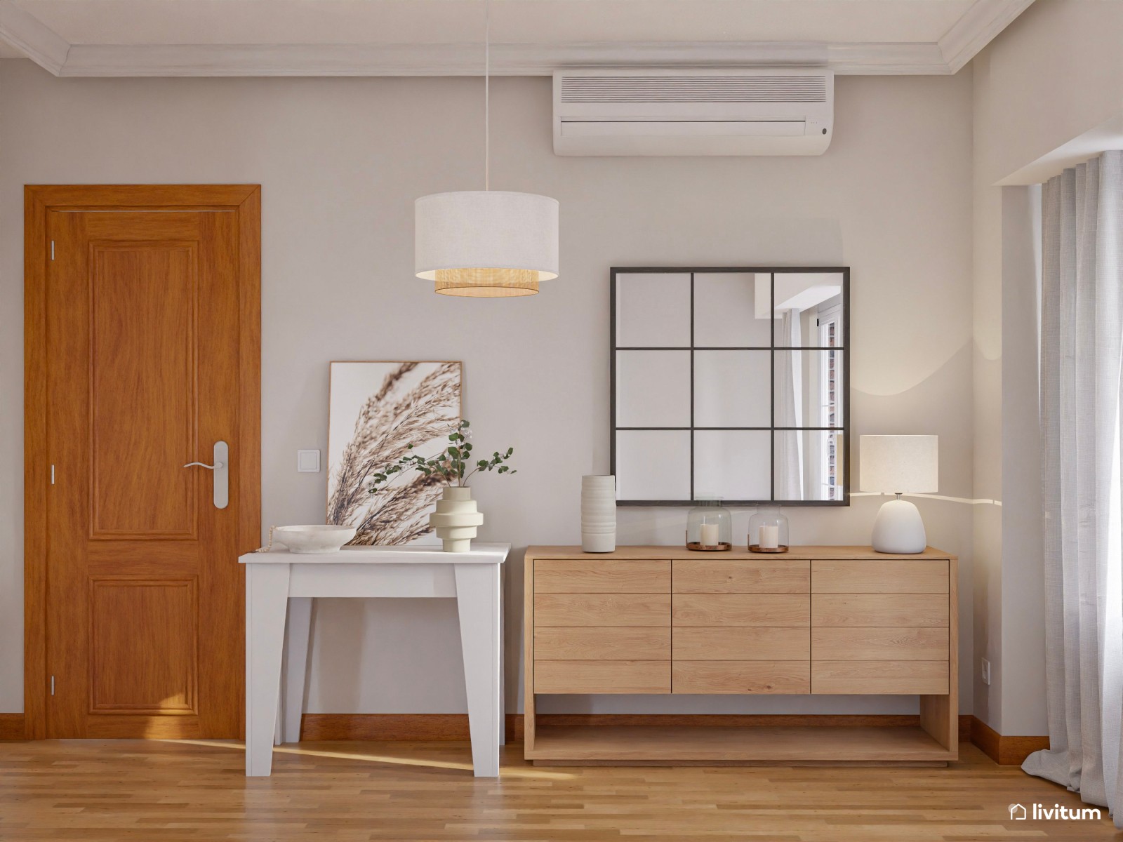 Amplio salón con zona de juegos y mucho almacenaje