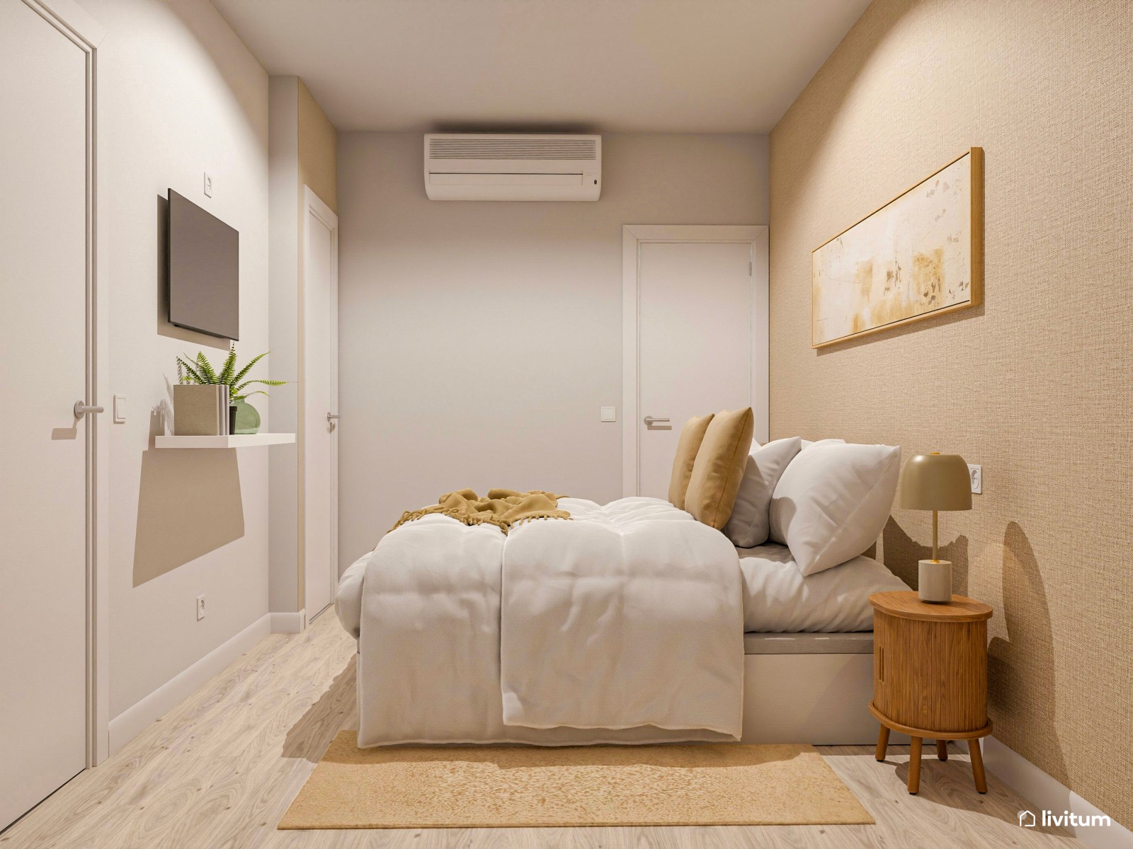 Apartamento con mucho encanto y color
