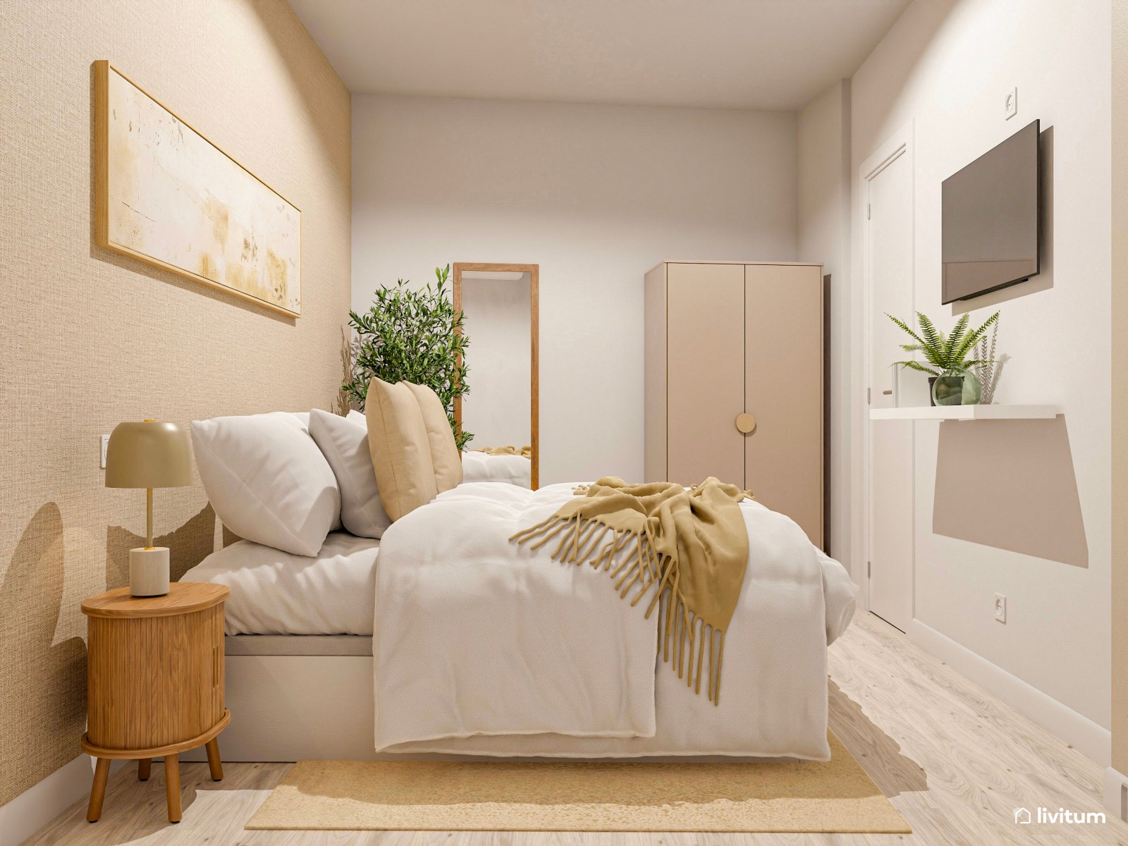 Apartamento con mucho encanto y color