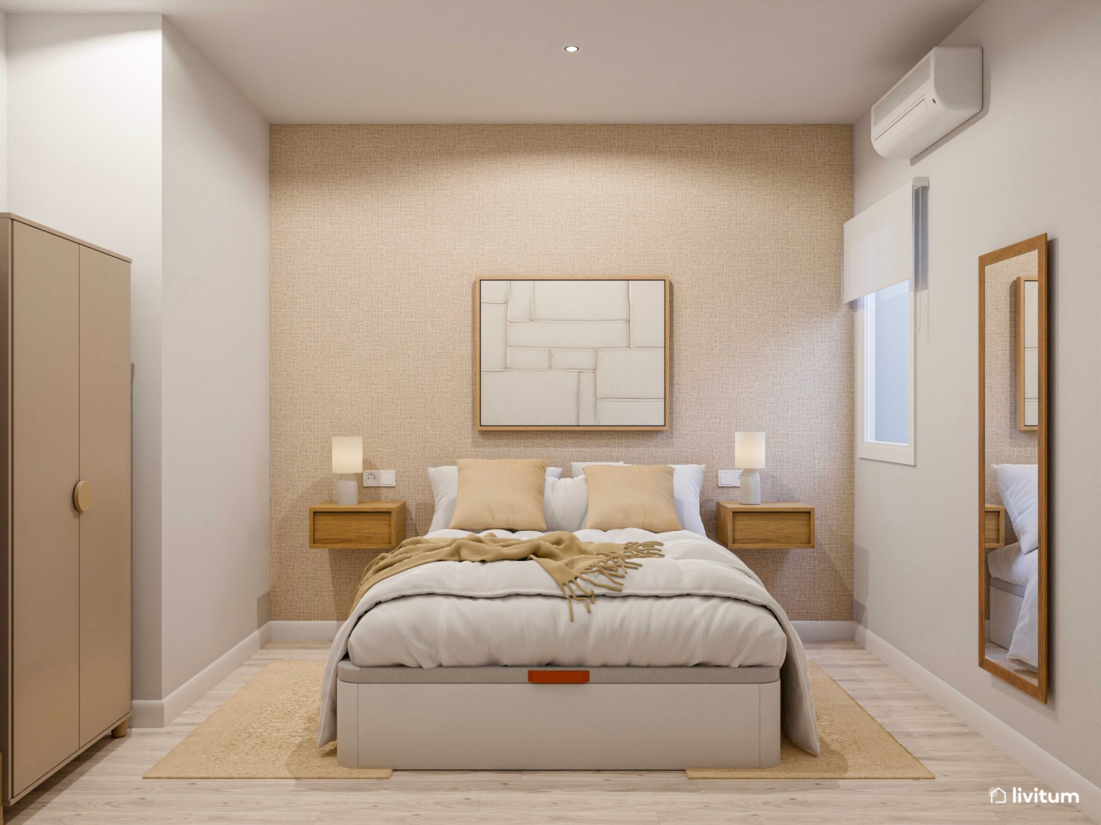 Apartamento con mucho encanto y color