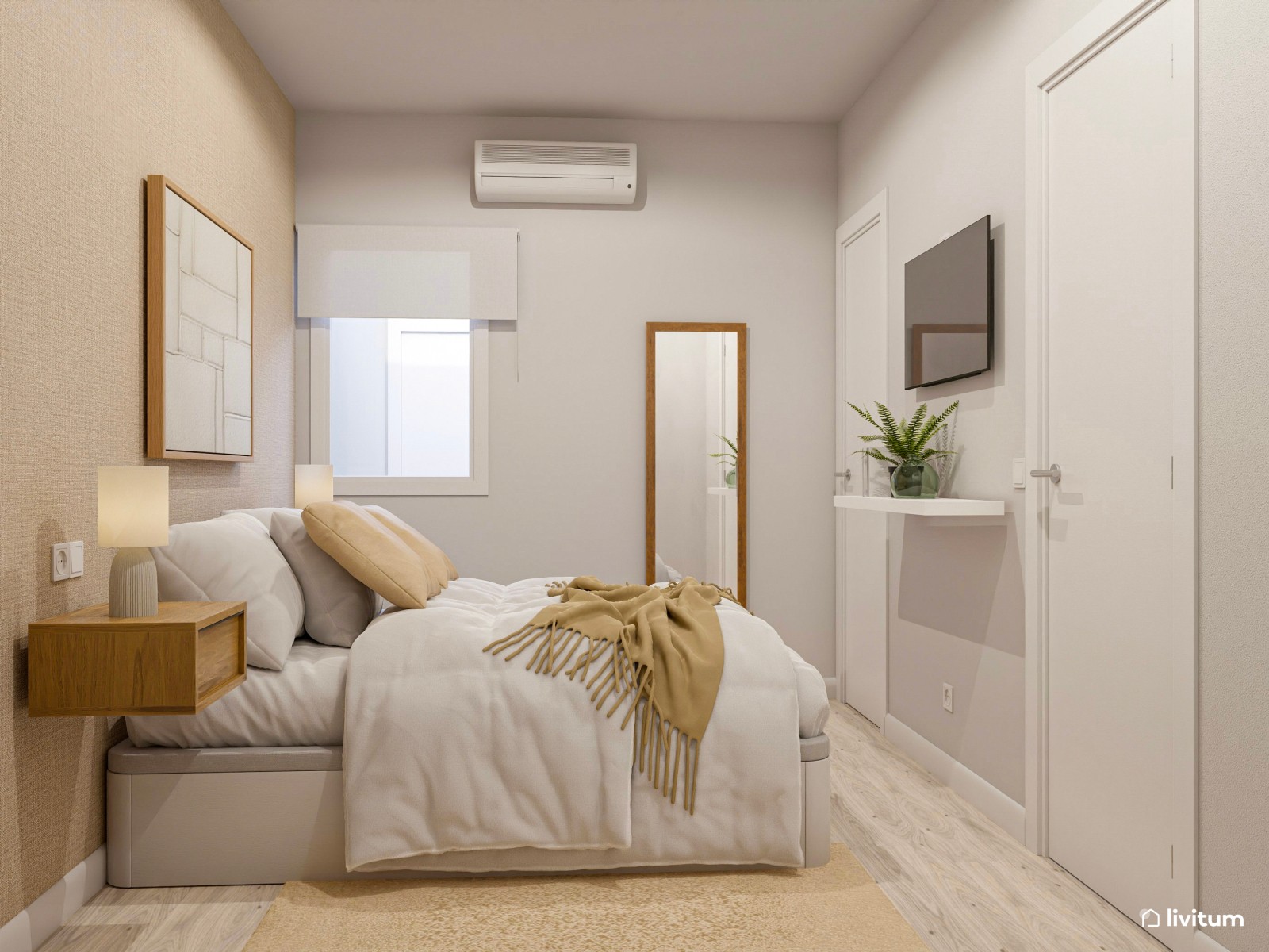 Apartamento con mucho encanto y color