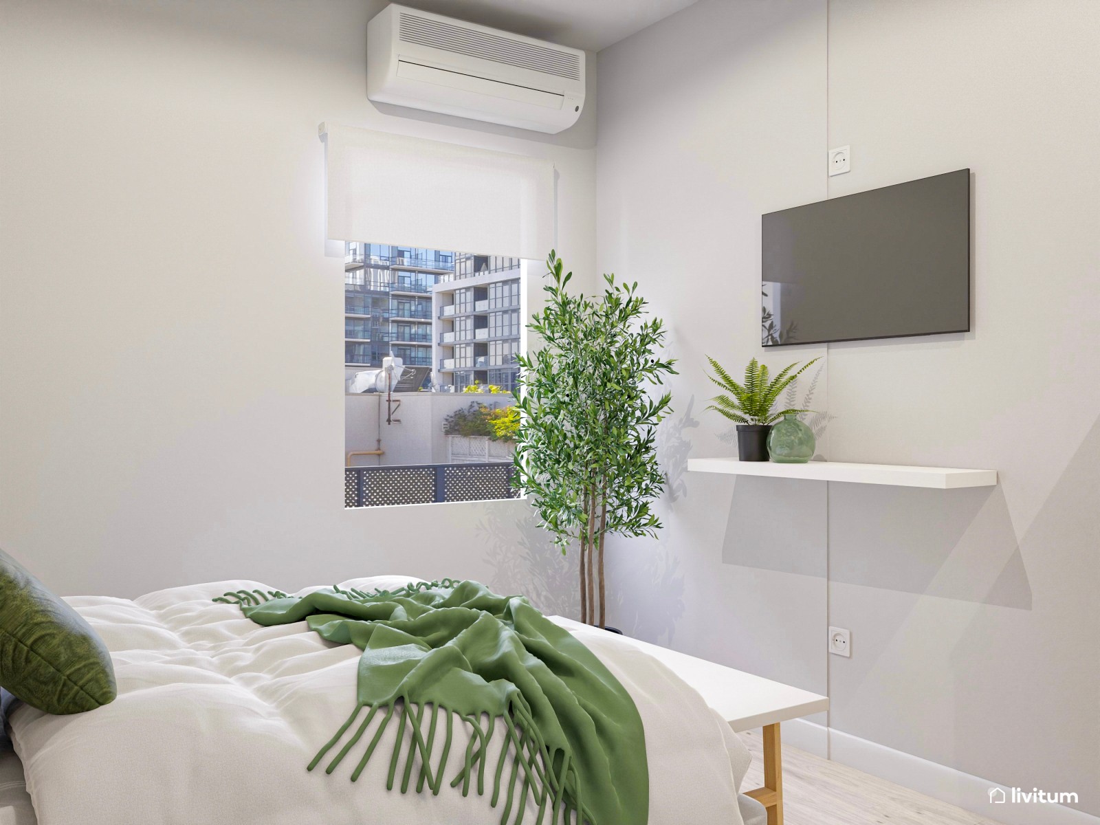 Apartamento con mucho encanto y color