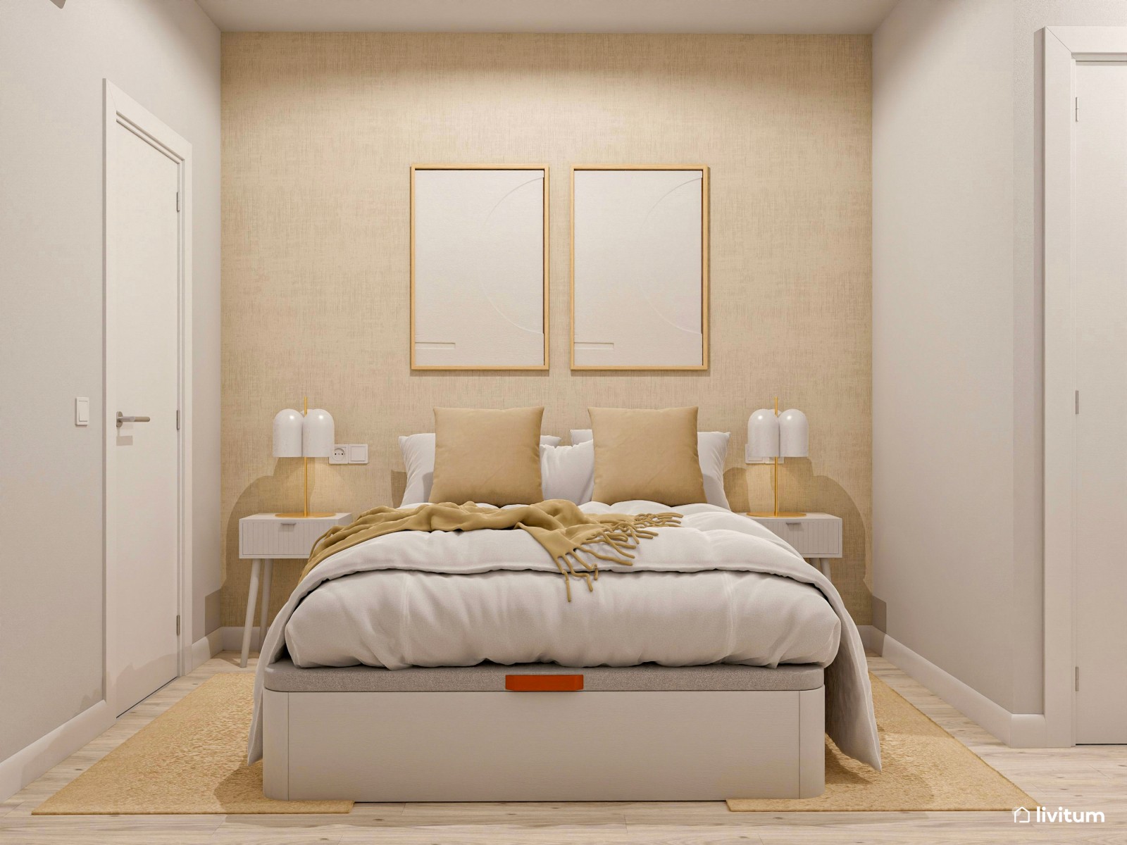 Apartamento con mucho encanto y color
