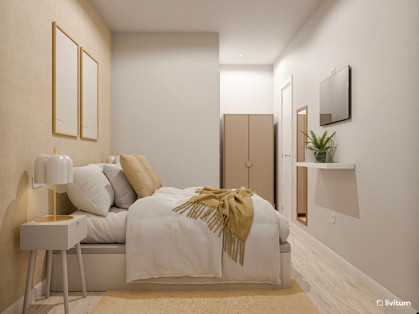 Apartamento con mucho encanto y color