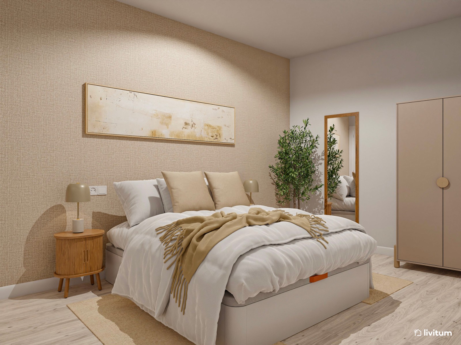 Apartamento con mucho encanto y color