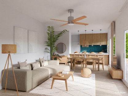 Mediterráneo moderno: inspiración para casas luminosas y fresca