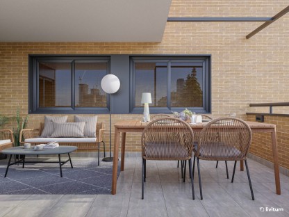 Terrazas en galería: Cómo decorar un exterior semiabierto con mucho estilo 