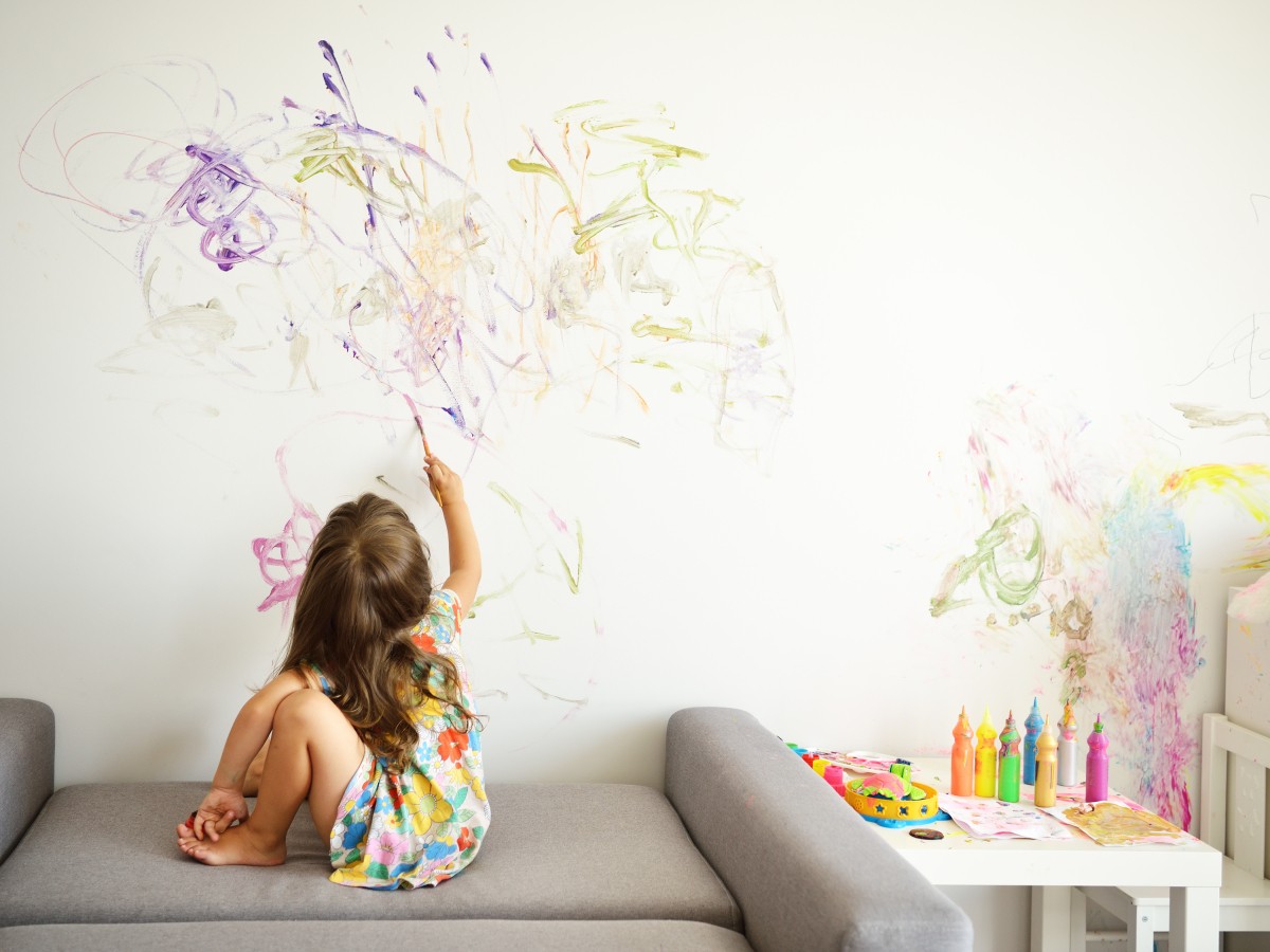 Pinturas lavables: la solución perfecta para un hogar con niños y