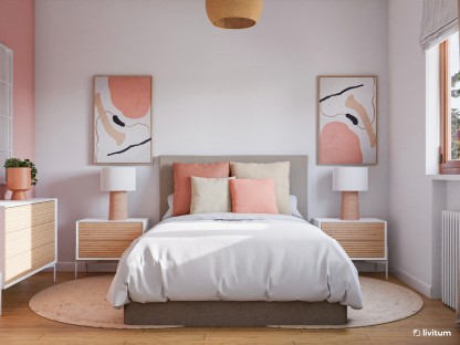 Dormitorio rosa: ideas para decorar la habitación y conseguir un espacio encantador 