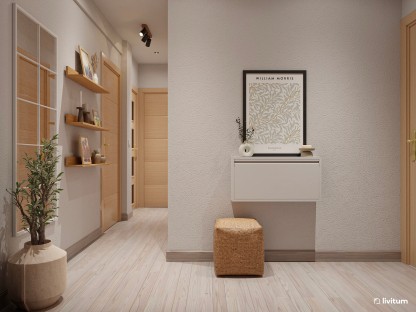Pasillo oscuro y sin gracia: 6 soluciones para darle luz y vida
