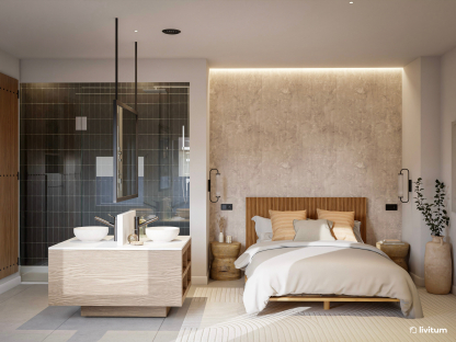 Dormitorios con baño integrado: 10 looks para copiar