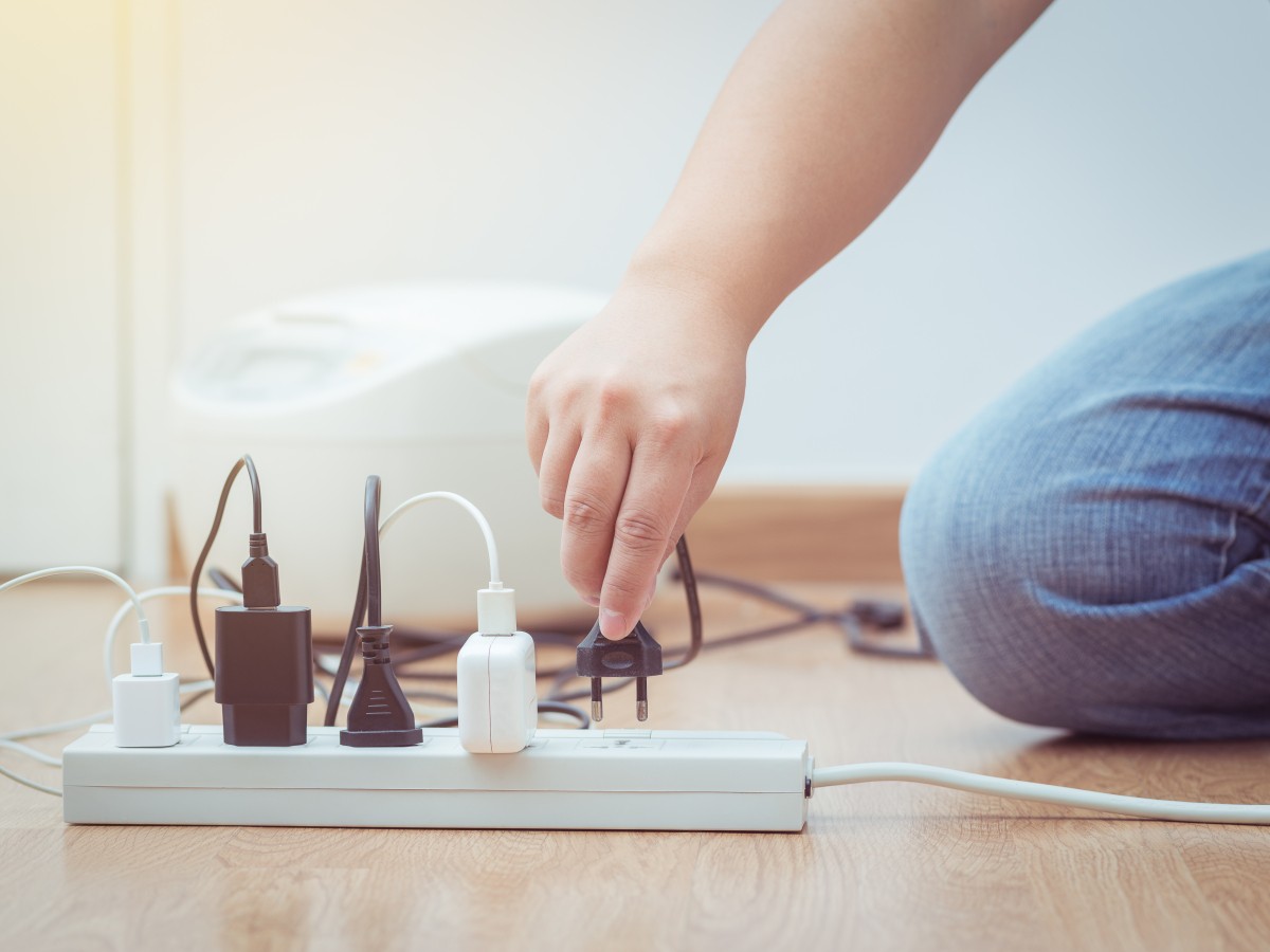 Ocultar los cables con canaletas