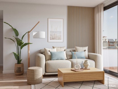 ¿Tienes un salón con sofá pequeño? 5 claves para decorarlo y que no se pierda visualmente