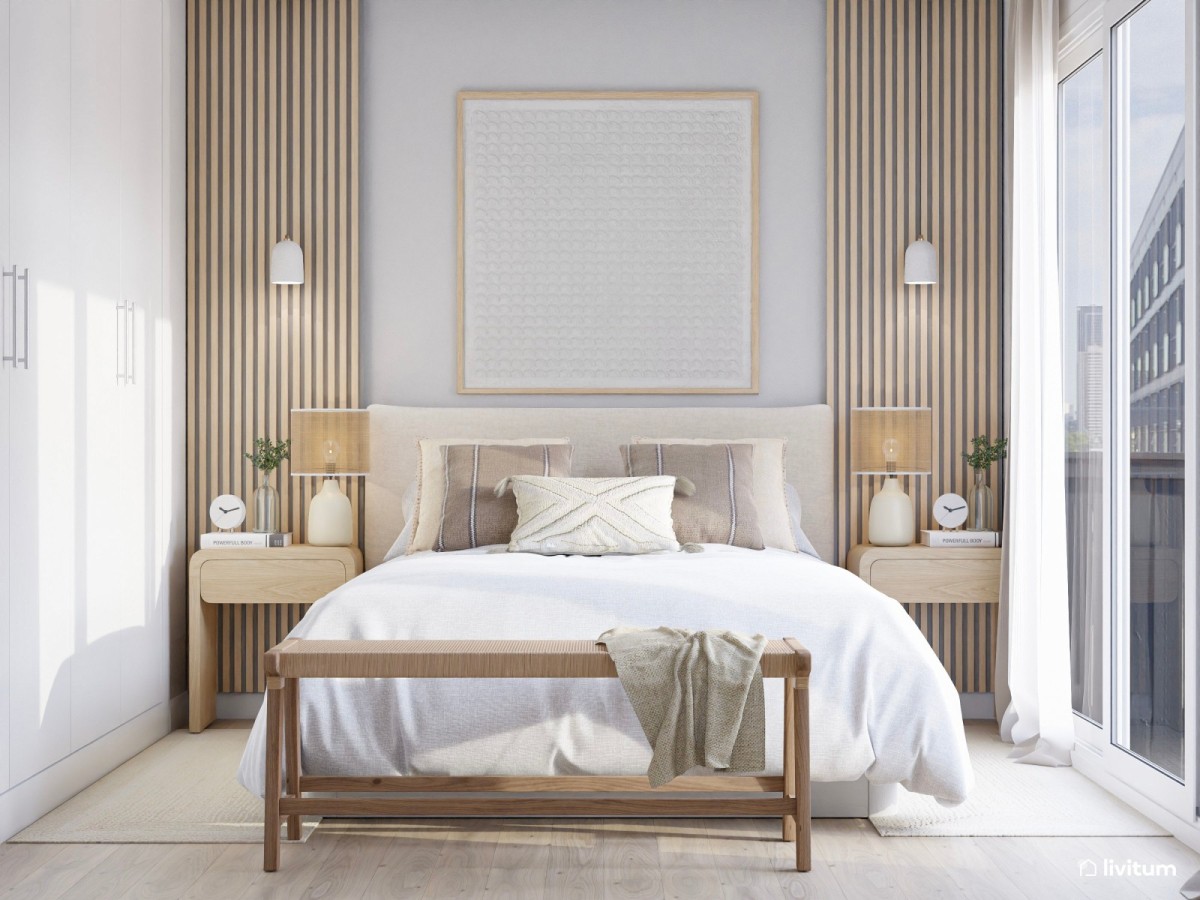 10 ideas que se llevarán este 2026  para decorar dormitorios pequeños