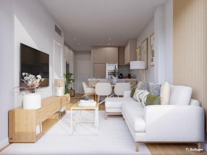 Salón comedor rectangular de 20 m² con cocina abierta: cómo decorarlo paso a paso