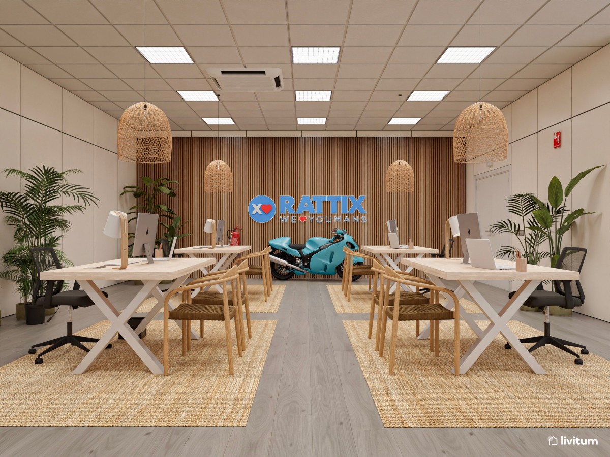 Decoramos la oficina de Rattix en España: un espacio corporativo diseñado para inspirar confianza