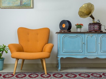 Cómo crear un diseño de inspiración vintage con muebles y decoración