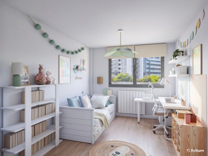Ideas de distribución para dormitorios infantiles llenos de encanto