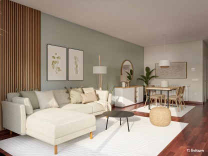 8 ideas de salones en verde que te inspirarán a decorar el tuyo