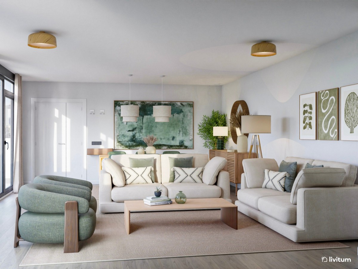 Cómo decorar paredes vacías sin sobrecargar tu espacio