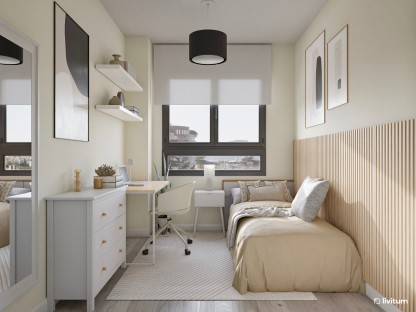 Tengo una habitación interior oscura: ¡7 ideas para darle luz!