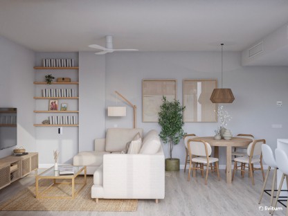 ¡Amor a primera vista! 10 ideas para decorar el salón nórdico ideal