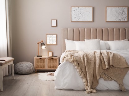 El secreto de una decoradora para hacer la cama perfecta