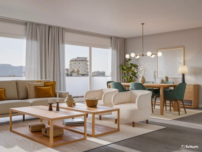 28 ideas para decorar con madera y verde tu casa 