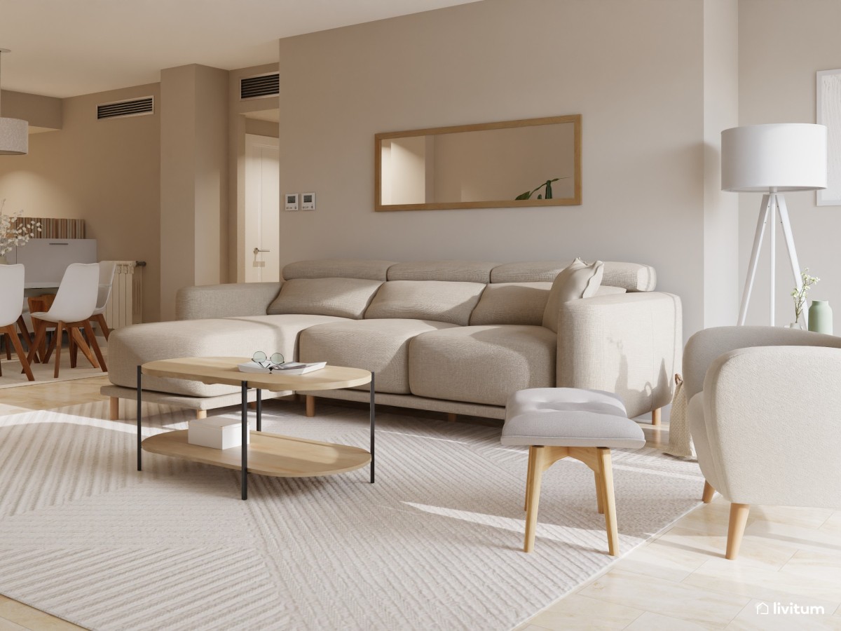  3 tips para tener un salón blanco siempre perfecto