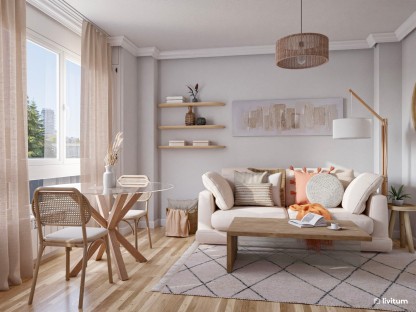 Salón pequeño, grandes soluciones: Cómo optimizar tu espacio de menos de 20 m²