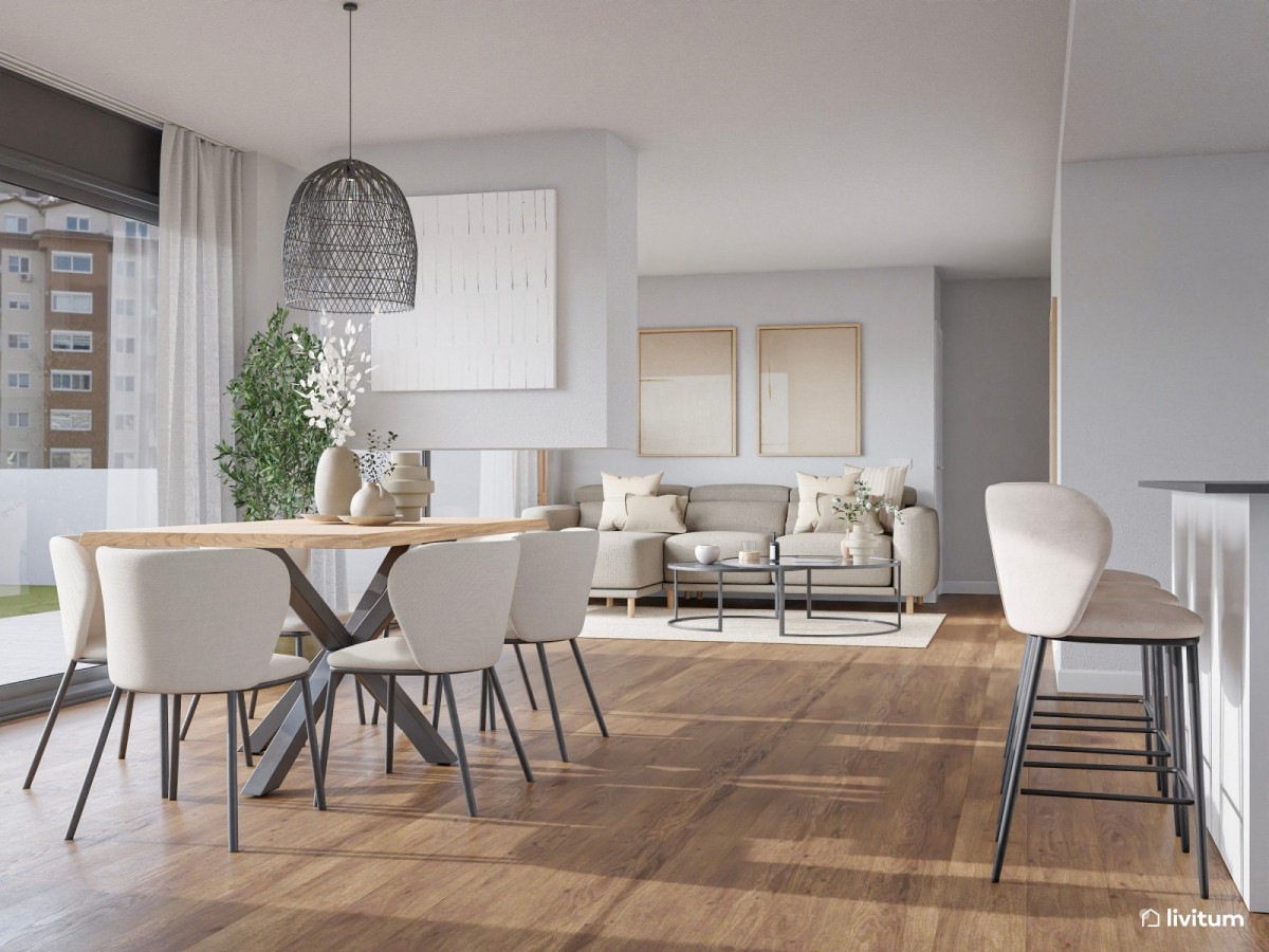 El gran dilema: Suelo vinílico vs. suelo laminado. ¿Cómo combinarlos con tu decoración?