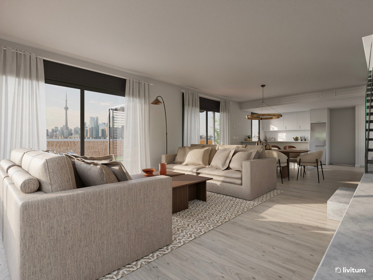 proyecto de decoración de flex living de Livitum Pro