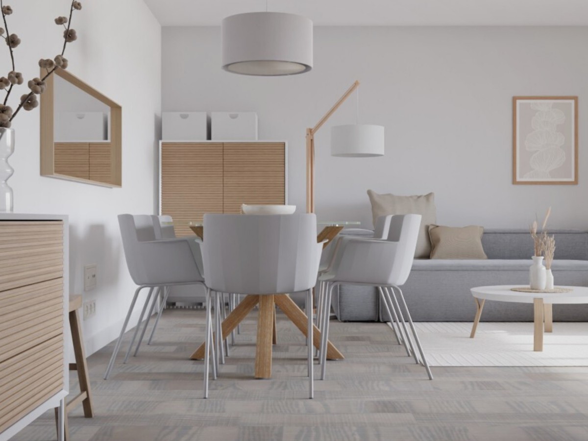 Colonos realeza choque Os mostramos este elegante y moderno salón comedor - Livitum.com