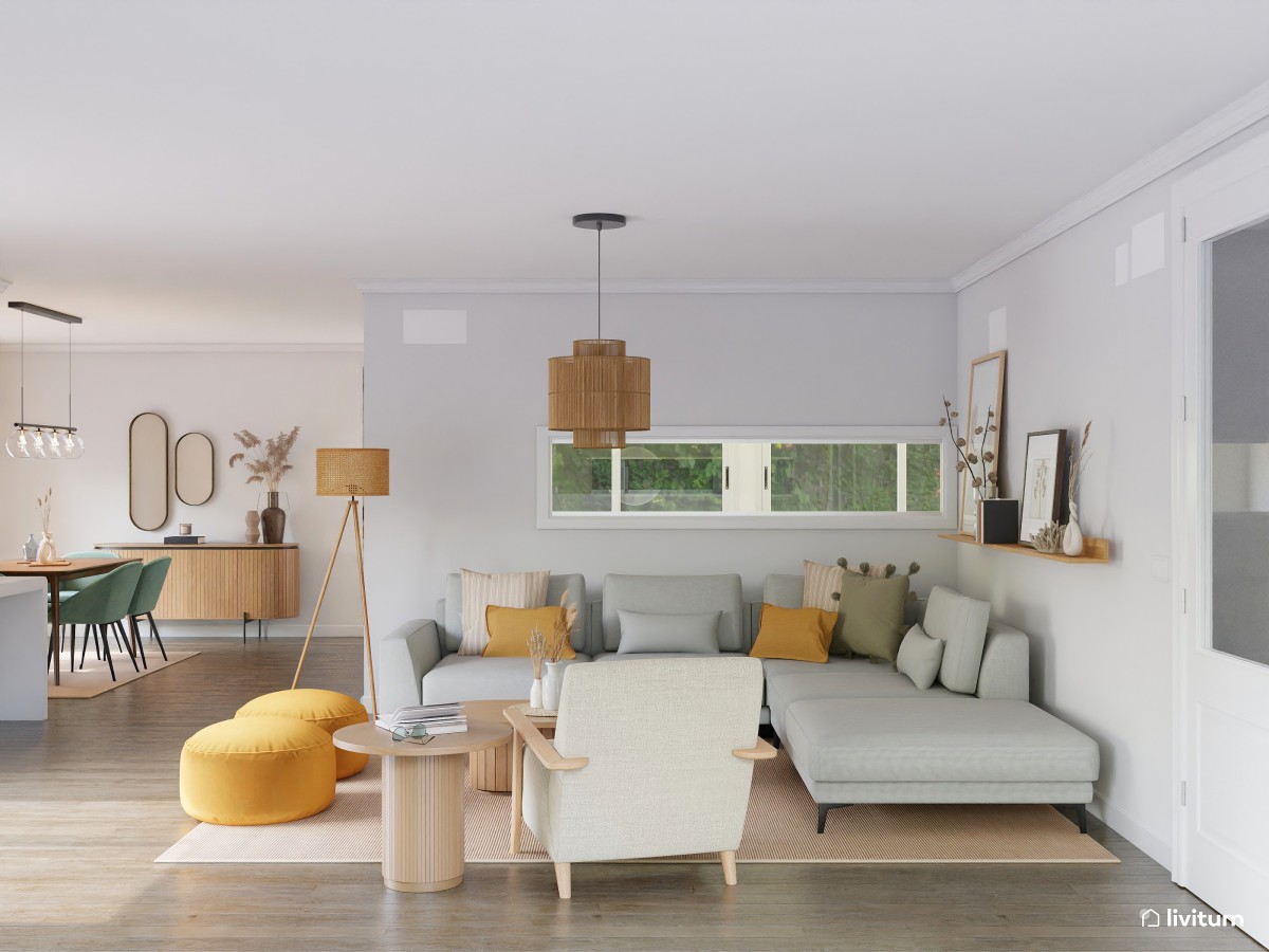 Consultorio deco: Ideas para crear rincones en espacios abiertos
