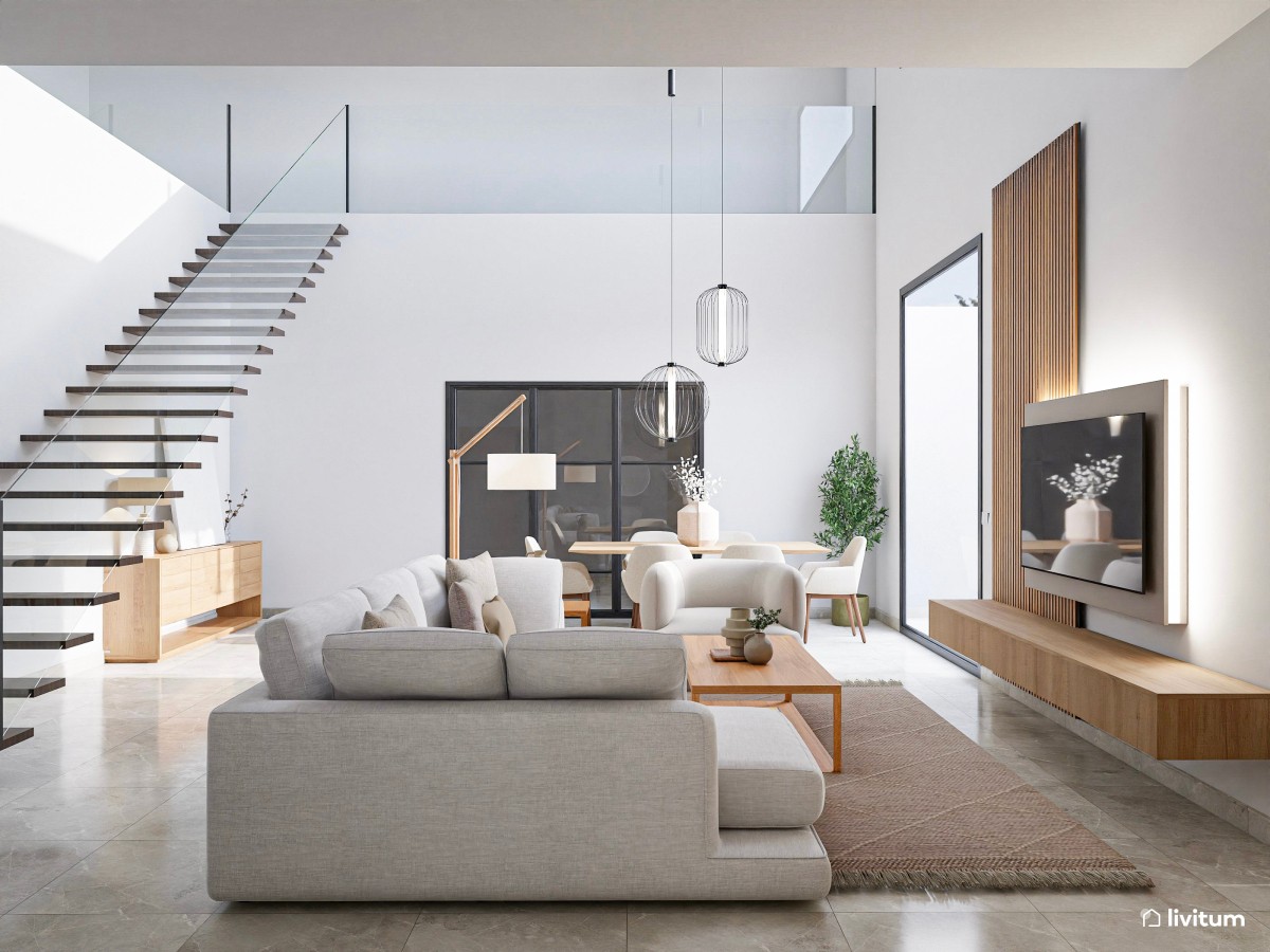 ¡No más paredes aburridas! 19 ideas para decorar tu zona de TV