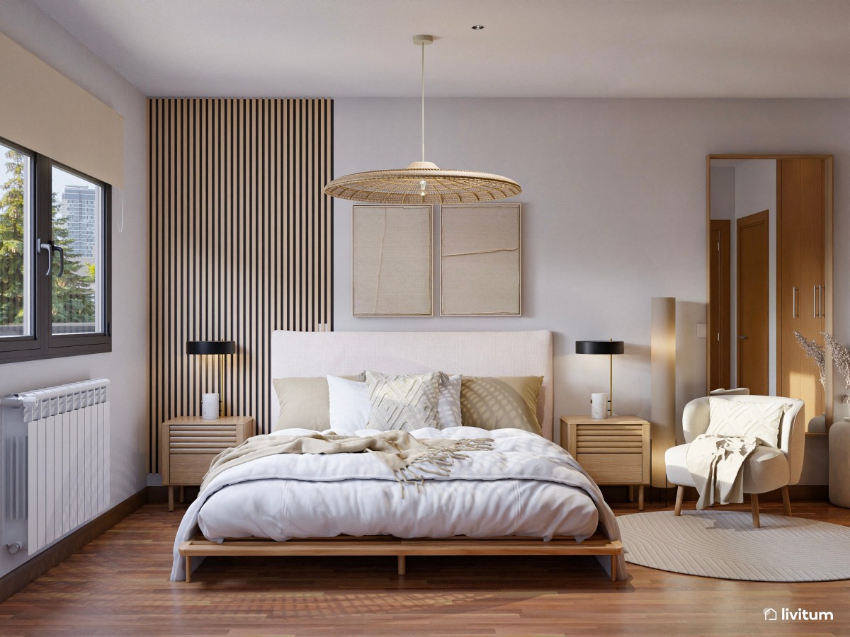 Qué luz y qué lámparas elegir para decorar un dormitorio 