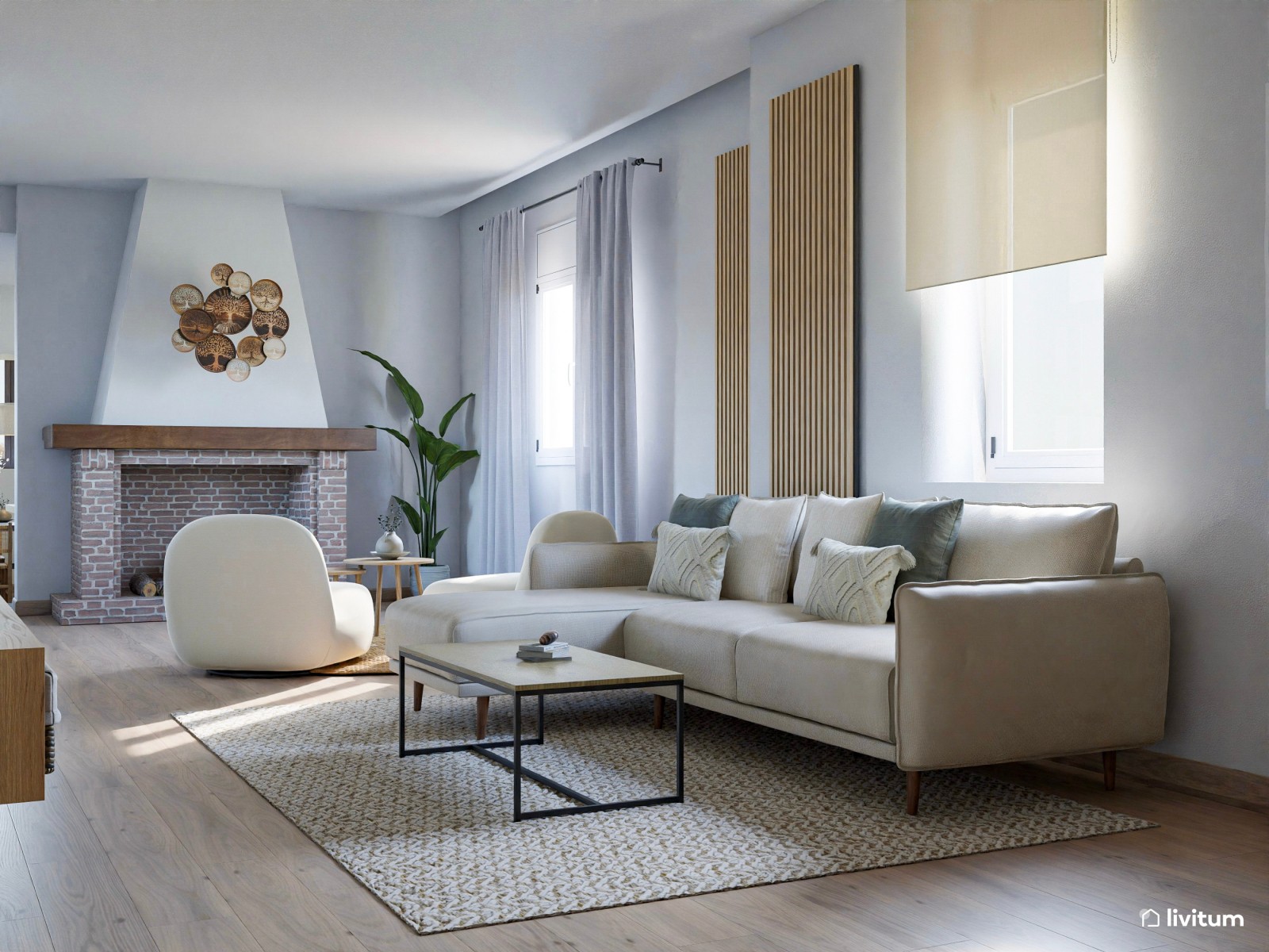 Casa rural de estilo rústico y moderno en Toledo 