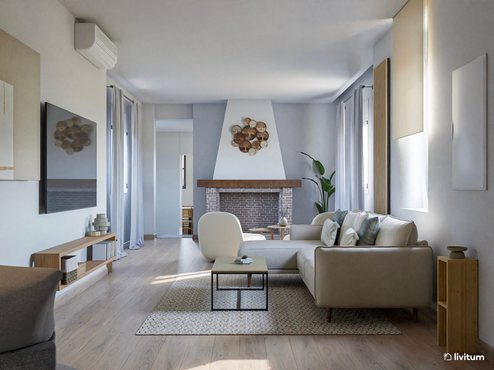 Casa rural de estilo rústico y moderno en Toledo 