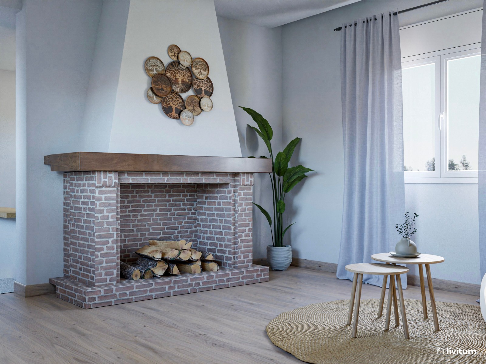 Casa rural de estilo rústico y moderno en Toledo 