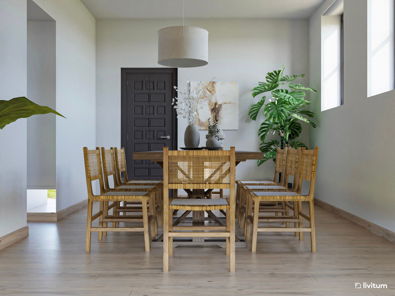 Casa rural de estilo rústico y moderno en Toledo 