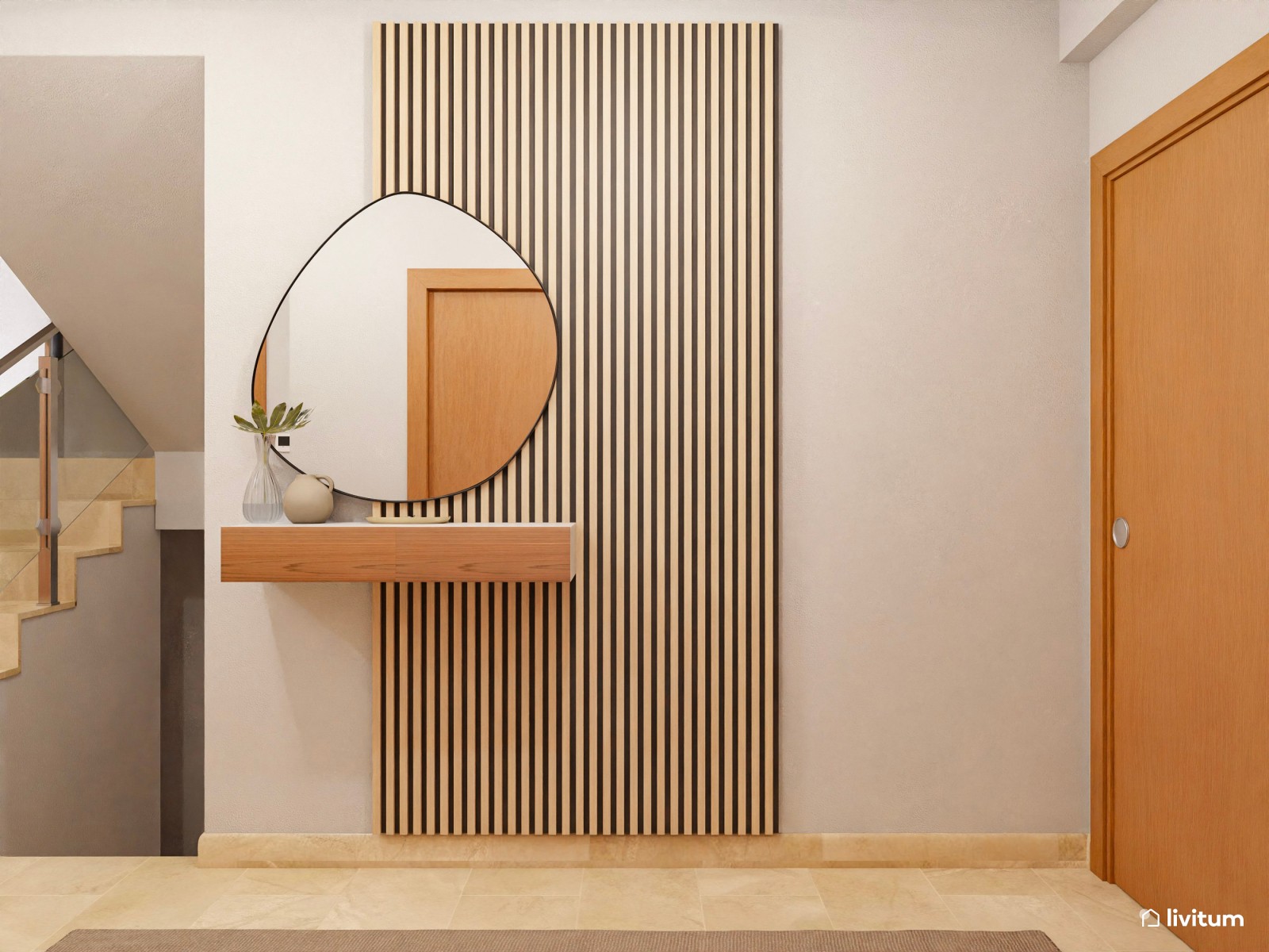 Dos en uno: salones modernos y amplios en un piso de alquiler