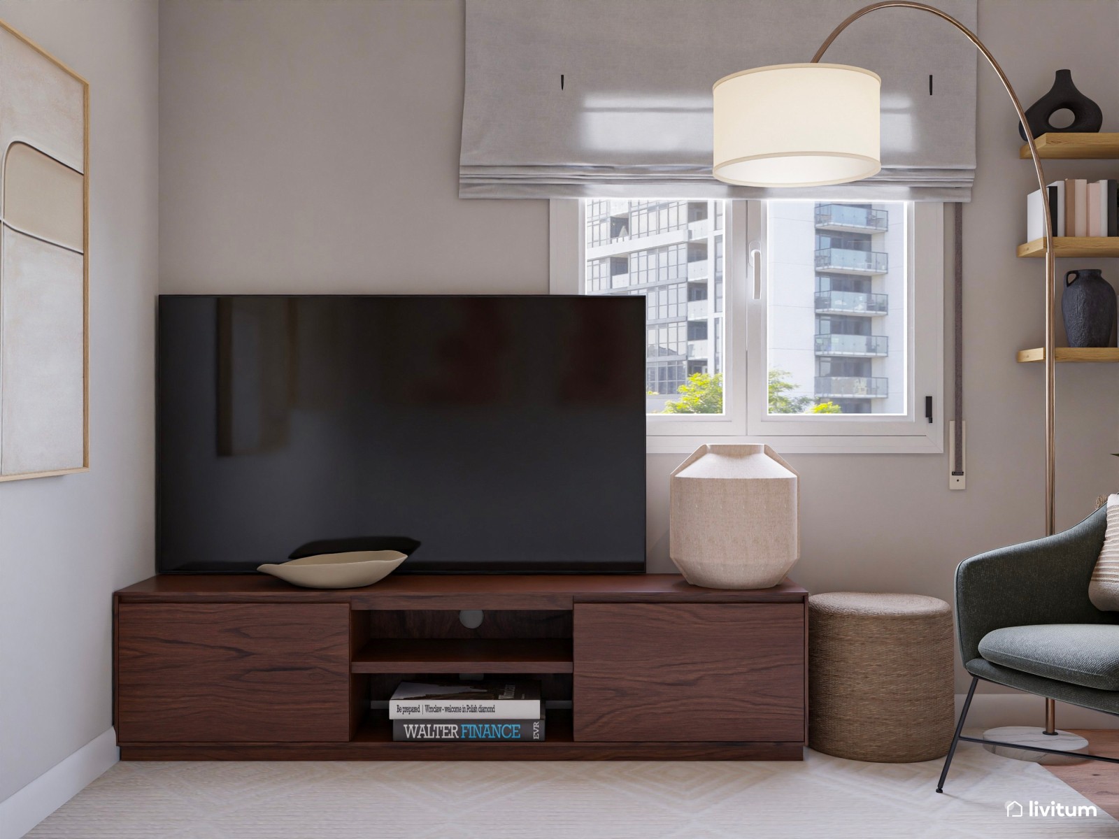 Ecléctico salón comedor con muchos detalles sorprendentes