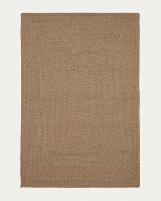 Alfombra Despas de fibras sintéticas beige 160 x 230 cm, Kave Home