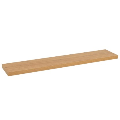 Estante mdf roble miel 120 x 24 x 4 cm, Unimassa