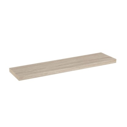 Estante mdf roble claro 100 x 24 x 4 cm, Unimassa