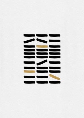 Black & gold abstract, Artesta