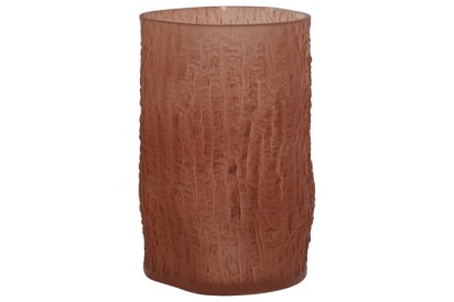 JARRON CRISTAL 14X14X21 MATE TERRACOTA, Wabitap