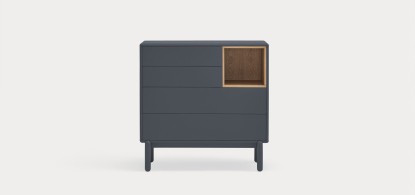 Corvo Cómoda, Teulat