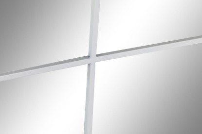 ESPEJO HIERRO CRISTAL 90X2X180 VENTANA BLANCO, Wabitap