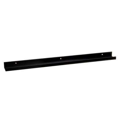 Estante mdf negro 100 x 9,50 x 5 cm, Unimassa
